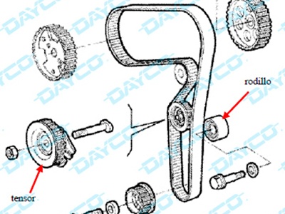 Información técnica Dayco: KTB759